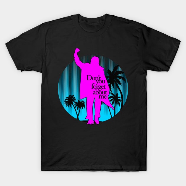 80's Breakfast club neon T-Shirt by Louieloco